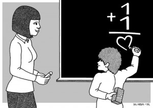 Cinta dengan Ibu Guru Galau Cerdas